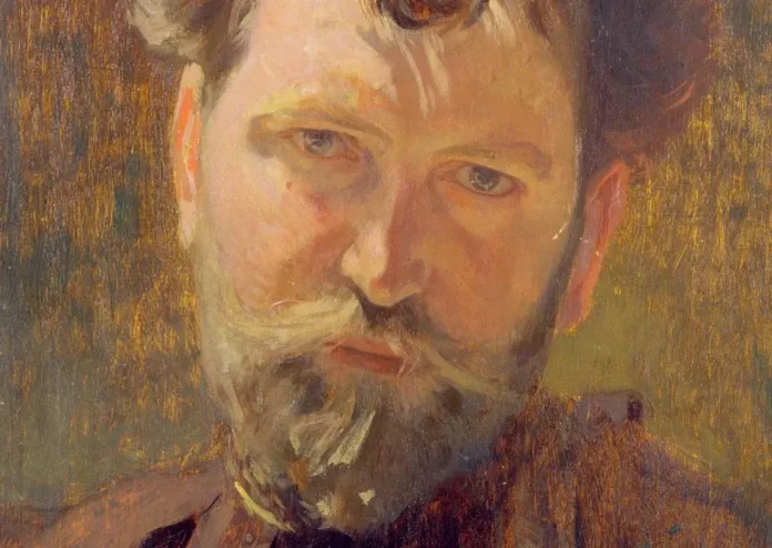 Alfons Mucha portret malarza